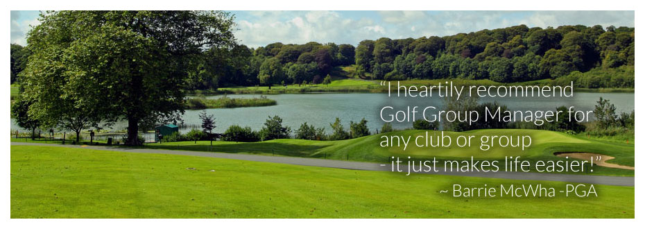 Golf Group Manager - Golf League Sofware